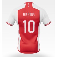 Ajax Chuba Akpom #10 Domáci futbalový dres 2023-24 Krátky Rukáv